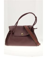 VISONA - Queen Bag Bordeaux - Lyst