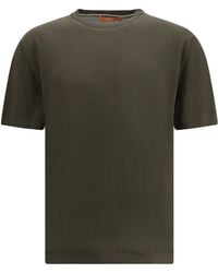 Cruna - Knitted Cotton T-Shirt - Lyst