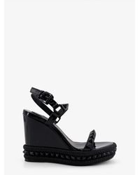 Christian Louboutin - Pyra Clou Leather Sandals - Lyst