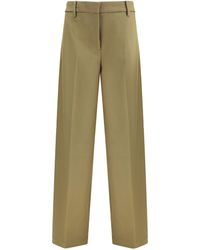 True Royal - Virgin Wool Pants - Lyst