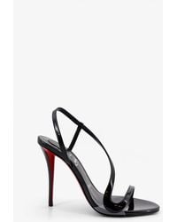 Christian Louboutin - Sandals Rosa Z Patent Leather - Lyst