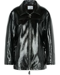 Courreges - Vinyl' Cotton Blend Jacket - Lyst