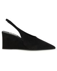 Alaïa - Pumps Cube Wedge Slingback Goatskin (Hircus Goatskin) - Lyst