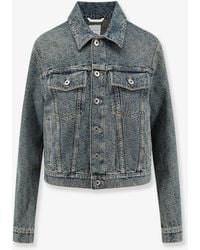 Dior - Denim Jacket With Oblique Motif - Lyst