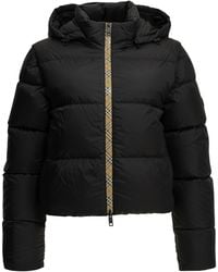 Burberry - "Langdale" Short Down Jacket - Lyst