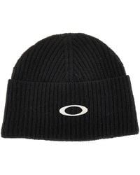 Oakley - 'Ellipse' Ribbed Beanie Hat - Lyst