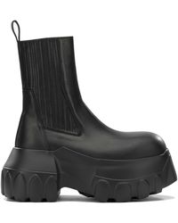 Rick Owens - "Beatle Mega Tractor" Pull-On Boots - Lyst