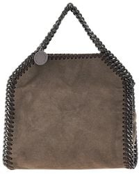 Stella McCartney - Alter Suede Tiny Falabella Bag - Lyst