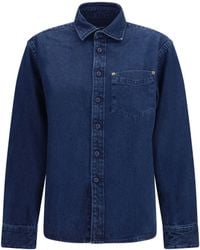 Deperlu - Denim Shirt - Lyst