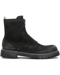 Officine Creative - "Bulla Dd Lug 114" Ankle Boots With Zipper - Lyst