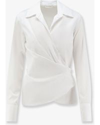 Dries Van Noten - Cotton Wrap Shirt - Lyst