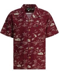 Montbell - Shirts Bordeaux - Lyst
