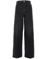 TOTEME - Organic Cotton Wide Leg Jeans - Lyst