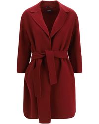 Max Mara - 'S Maxmara Arona Virgin Wool Coat - Lyst