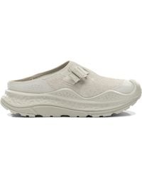 Hoka One One - Leather Fabric Rubber Sandals - Lyst