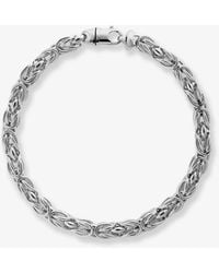 TOTEME - Byzantine Rhodium-Plated Brass Necklace - Lyst