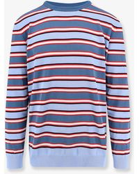 Dior - Dior Cotton Sweater With Striped Pattern - Lyst