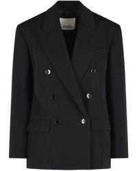 Isabel Marant - 'Khera' Wool Blazer - Lyst