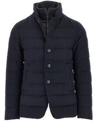 DUNO - 'Master T' Padded Technical Wool Jacket - Lyst