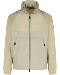 Moncler - 'Negara' Cream Nylon Jacket - Lyst