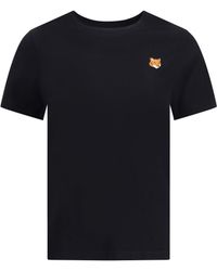 Maison Kitsuné - Fox Head Regular T-Shirt - Lyst