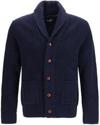Barbour - Hartland Wool Cardigan - Lyst