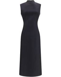 Margiela - Sleeveless Virgin Wool Midi Dress - Lyst