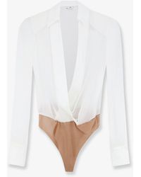 Elisabetta Franchi - Viscose Body Shirt - Lyst