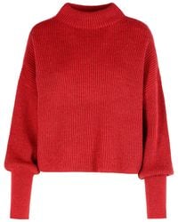 Closed - Alpaca Blend Sweater Fuchsia - Lyst