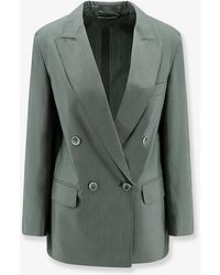 Max Mara - Mxmalbata Virgin Wool And Silk Blazer - Lyst