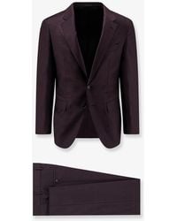 BOSS - Harvers Virgin Wool Suit - Lyst