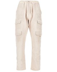 Mauna Kea - Canvas And Corduroy Cargo Pants - Lyst