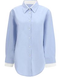 Acne Studios - Layered Button-Up Shirt - Lyst
