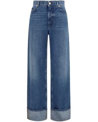 Dolce & Gabbana - Dolce & Gabbana Straight-Leg Five-Pocket Jeans - Lyst
