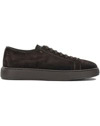 Santoni - "Damps" Low Sneakers - Lyst