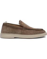 Officine Creative - Suede Rubber Loafers Slippers - Lyst