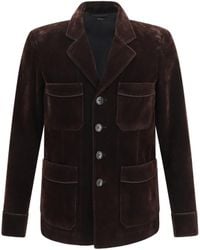 Tom Ford - Cotton-Blend Blazer - Lyst