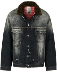 Acne Studios - 'Robert' Denim Jacket - Lyst
