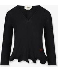 Fendi - Wool Sweater - Lyst