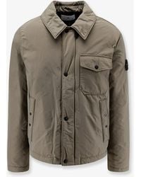 Stone Island - Micro Reps Padded Nylon Jacket - Lyst