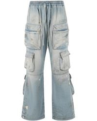 Amiri - Light Cotton Cargo Jeans - Lyst