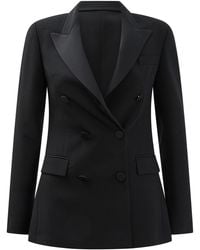 Semler - Double Breasted Blazer Jacket - Lyst