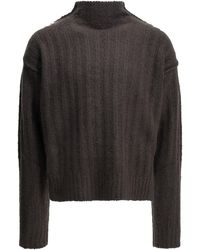 Rick Owens - Cashmere And Silk Turtleneck Sweater - Lyst