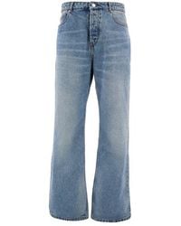 Ami Paris - Large Fit Five-Pocket Jeans - Lyst