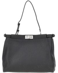 Fendi - Cuoio Romano Large 'My Peekabo' Bag - Lyst