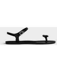 Celine - Jelly Bay Flat Sandals - Lyst