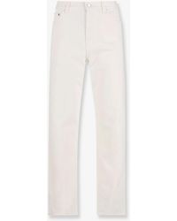 Gucci - Denim Trousers With Metal Horsebit Detail On The Back - Lyst