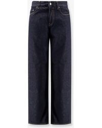 TOTEME - Totême Logo Patch Straight-Leg Jeans - Lyst