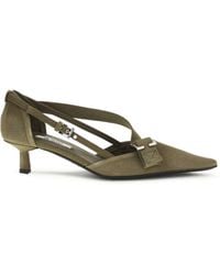 Prada - Cotton Pumps - Lyst