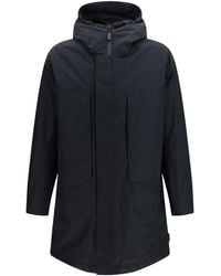 Laminar - Gore-Tex Short Parka Nero - Lyst
